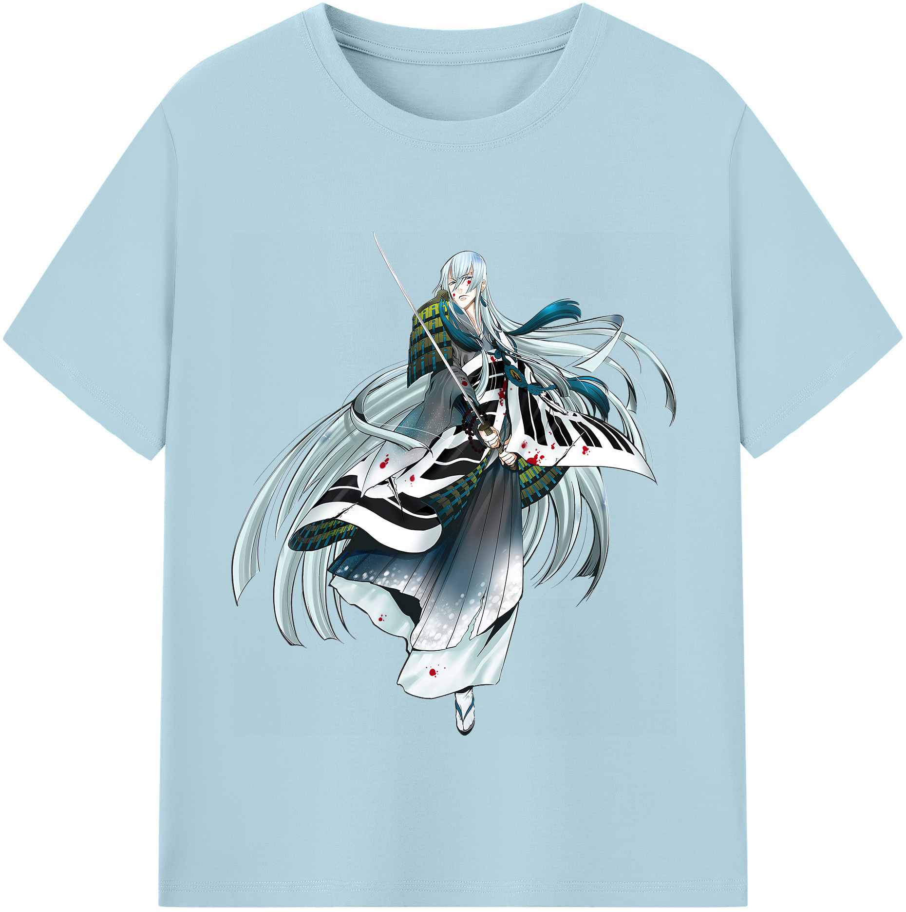 （画像用） 刀剣乱舞 Touken Ranbu 綿100％半袖Tシャツ（フロントプリント）